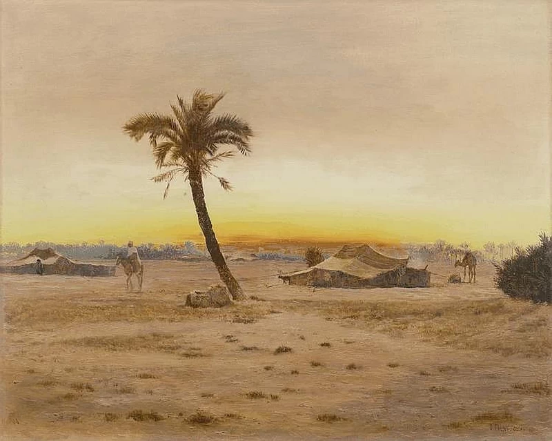 Oasi vicino al Cairo. 1901